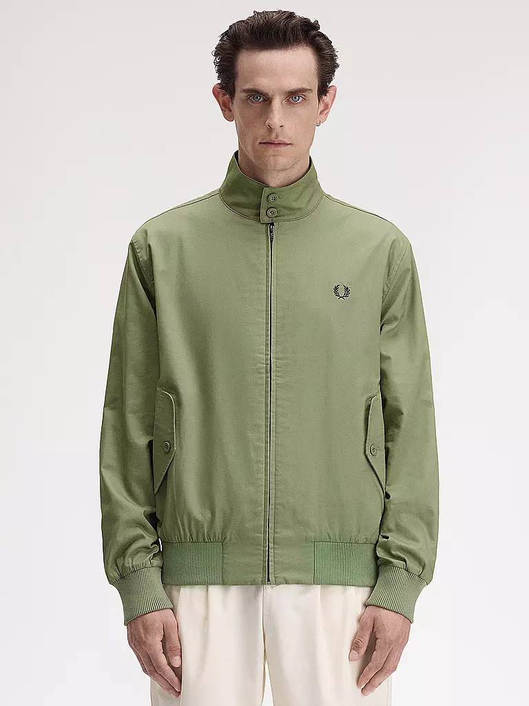 FRED PERRY | Blusón HARRINGTON | Menta