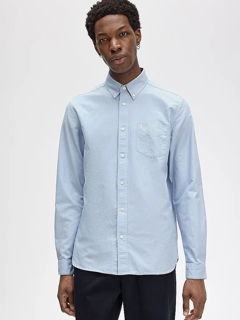 FRED PERRY | Camisa | hellblau