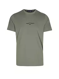 FRED PERRY | Camiseta | Oliva