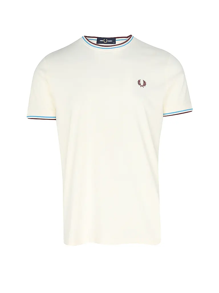 FRED PERRY | Camiseta | creme