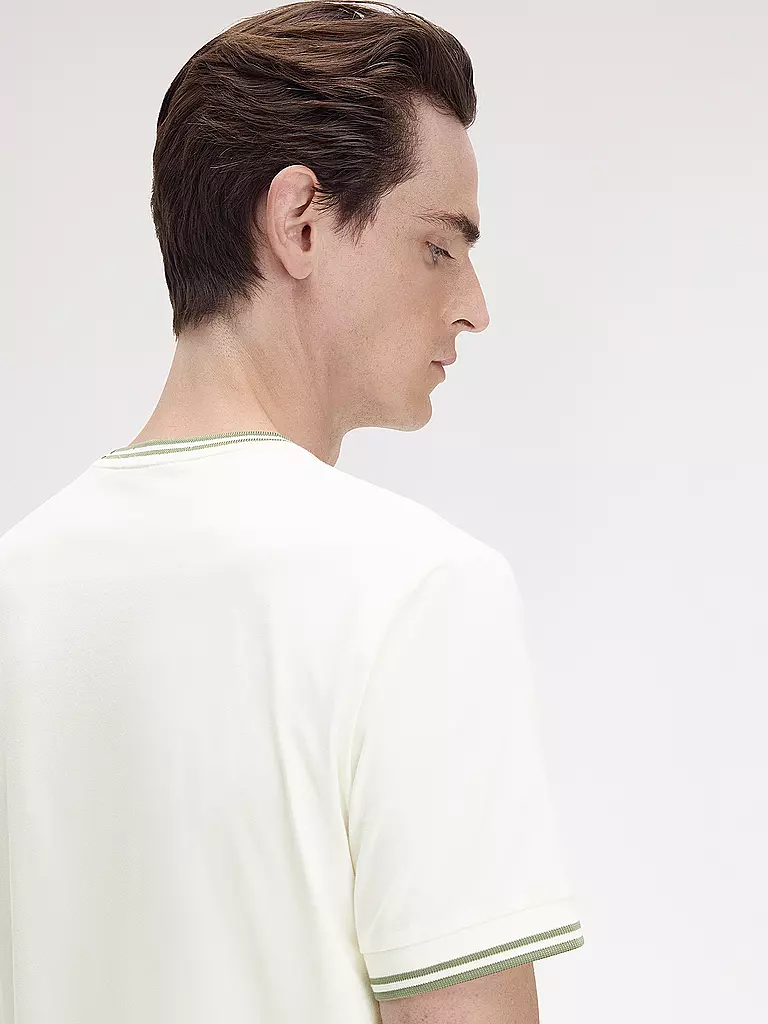 FRED PERRY | Camiseta | creme