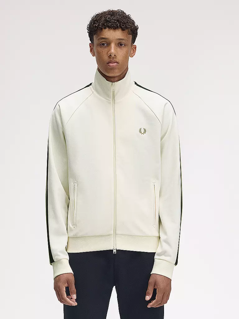 FRED PERRY | Chaqueta de chándal | Crema