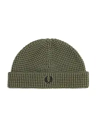 FRED PERRY | Gorro - Gorro WAFFLE BEANIE | Oliva