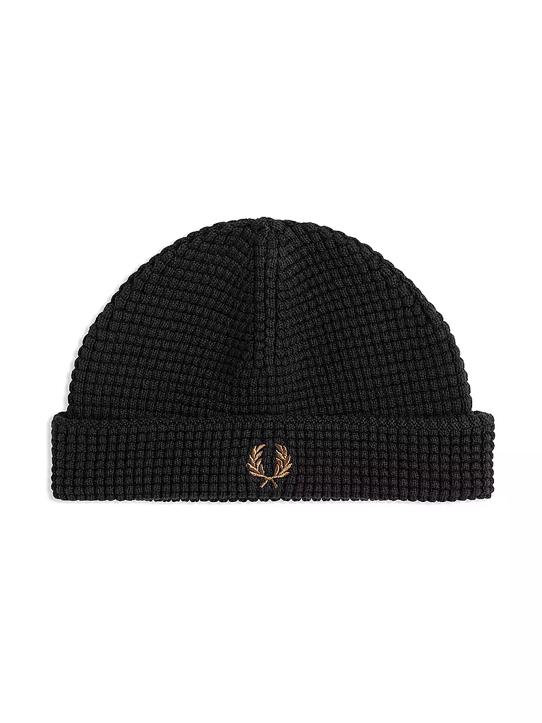 FRED PERRY | Gorro - Gorro WAFFLE BEANIE | schwarz