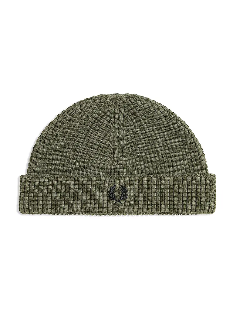FRED PERRY | Gorro - Gorro WAFFLE BEANIE | olive