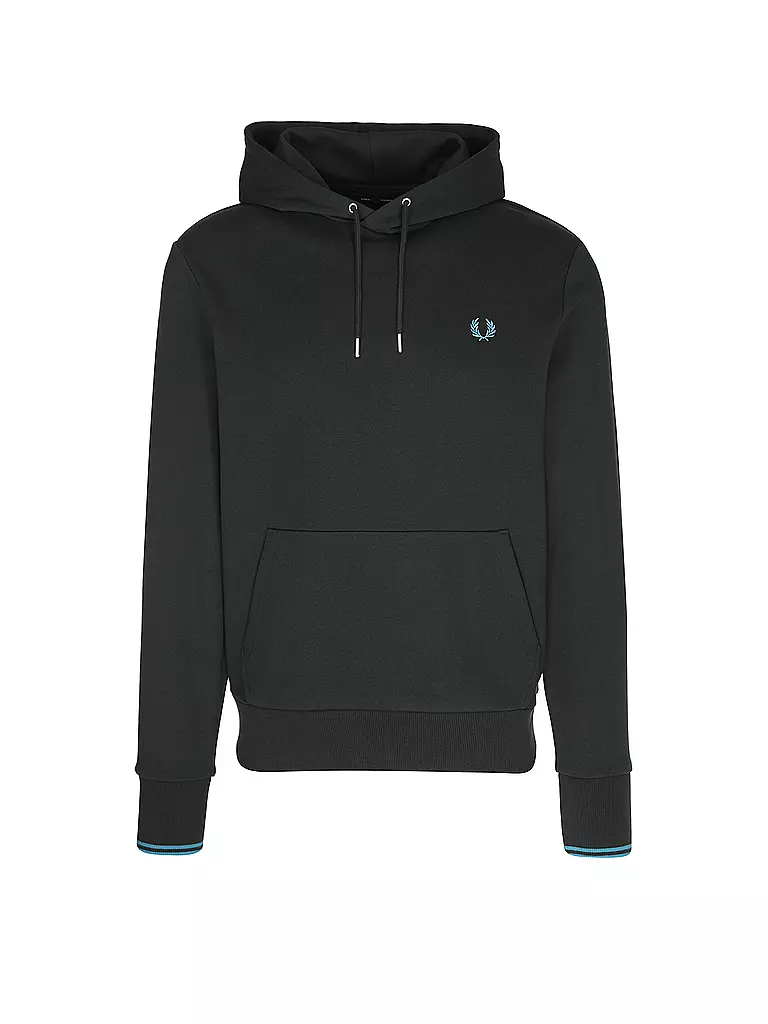 FRED PERRY | Kapuzenpullover - Hoodie | Verde oscuro