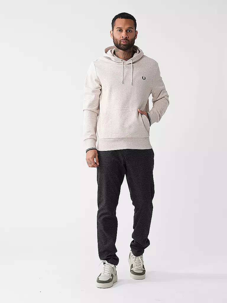 FRED PERRY | Kapuzenpullover - Hoodie | Crema