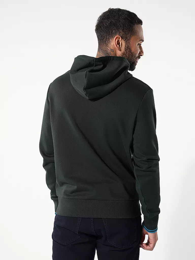 FRED PERRY | Kapuzenpullover - Hoodie | Verde oscuro