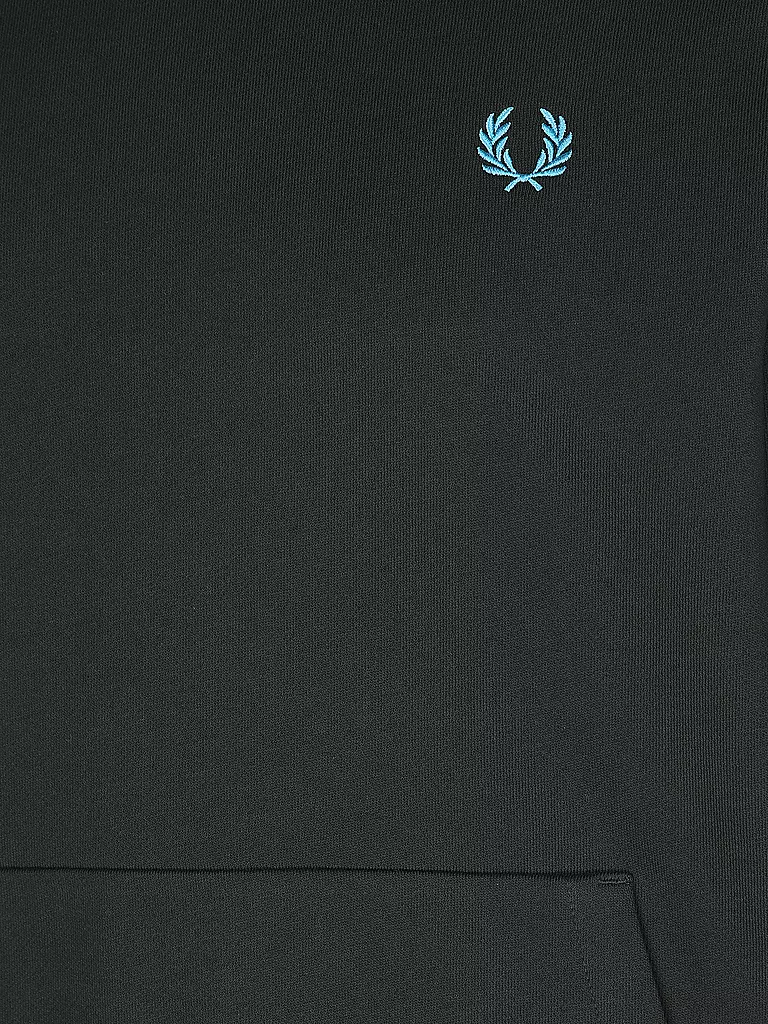 FRED PERRY | Kapuzenpullover - Hoodie | Verde oscuro