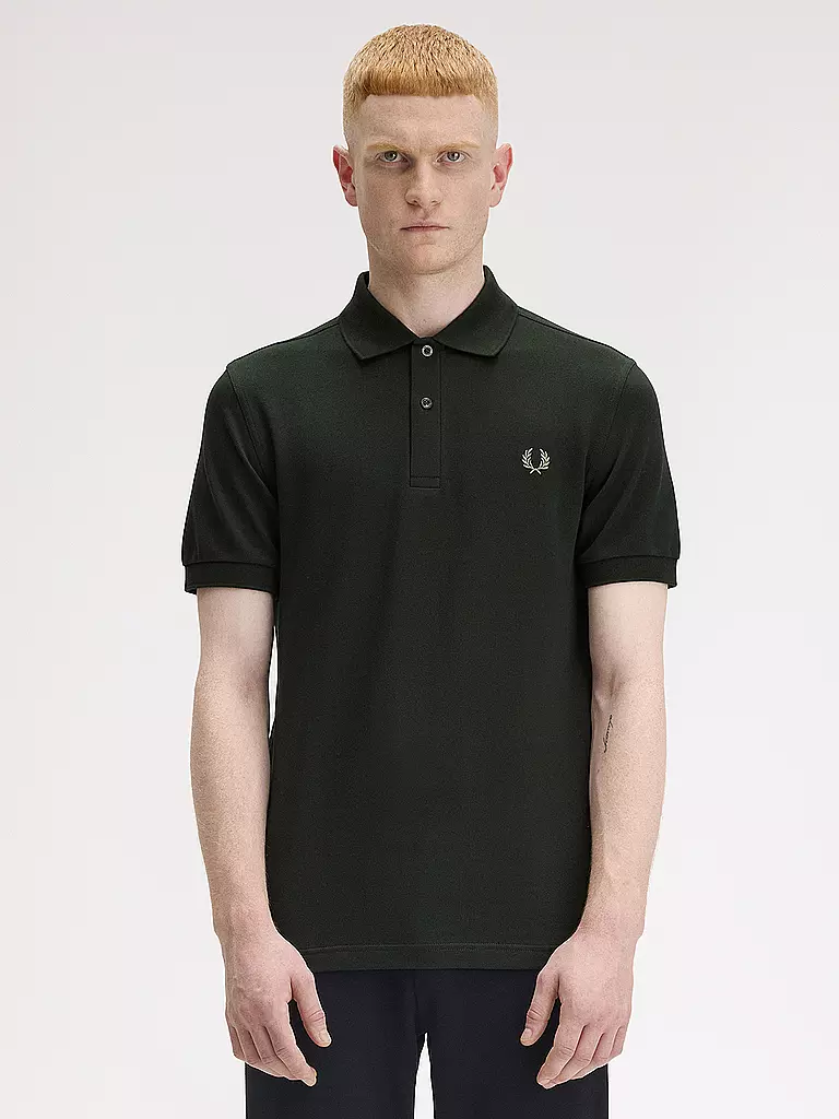 FRED PERRY | Polo Slim Fit | dunkelgrün