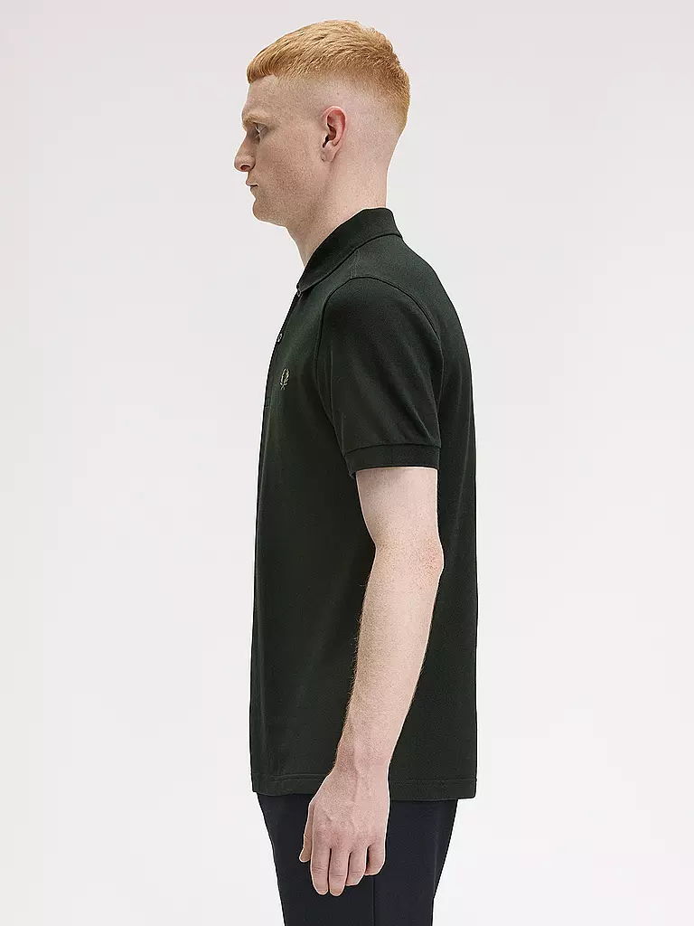 FRED PERRY | Polo Slim Fit | dunkelgrün