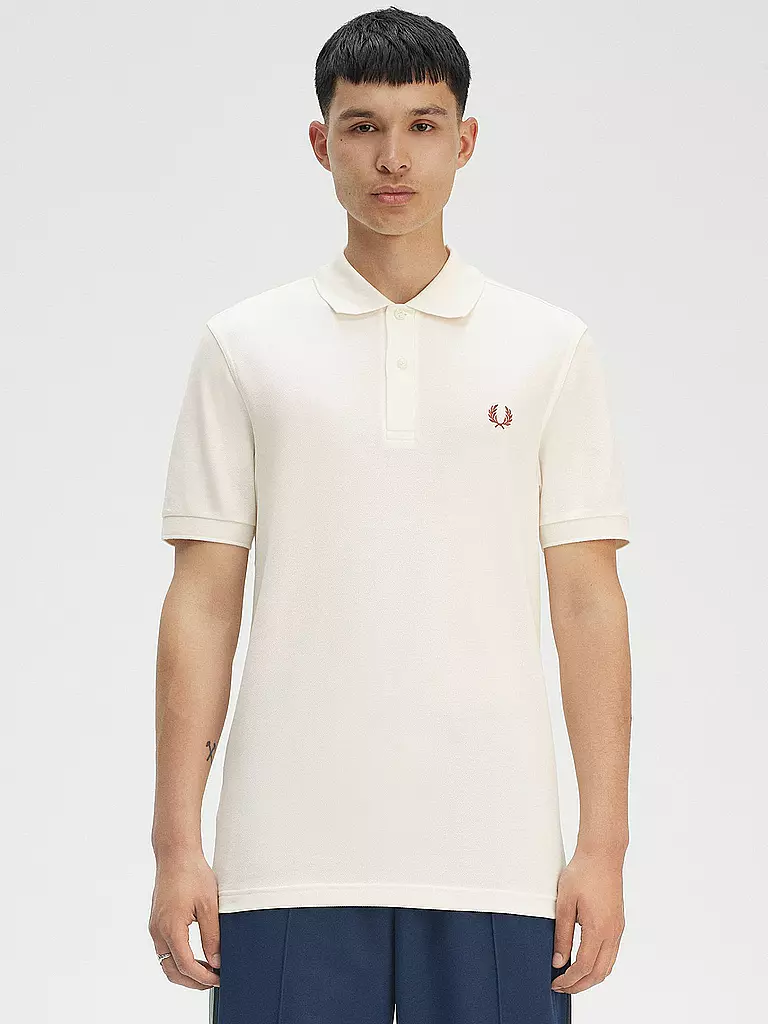 FRED PERRY | Poloshirt Slim Fit | Blanco