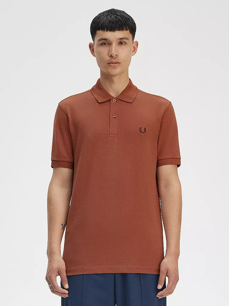 FRED PERRY | Poloshirt Slim Fit | Cobre