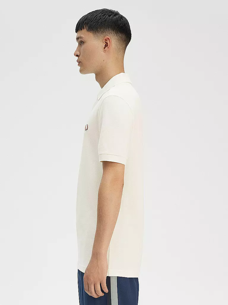 FRED PERRY | Poloshirt Slim Fit | Blanco