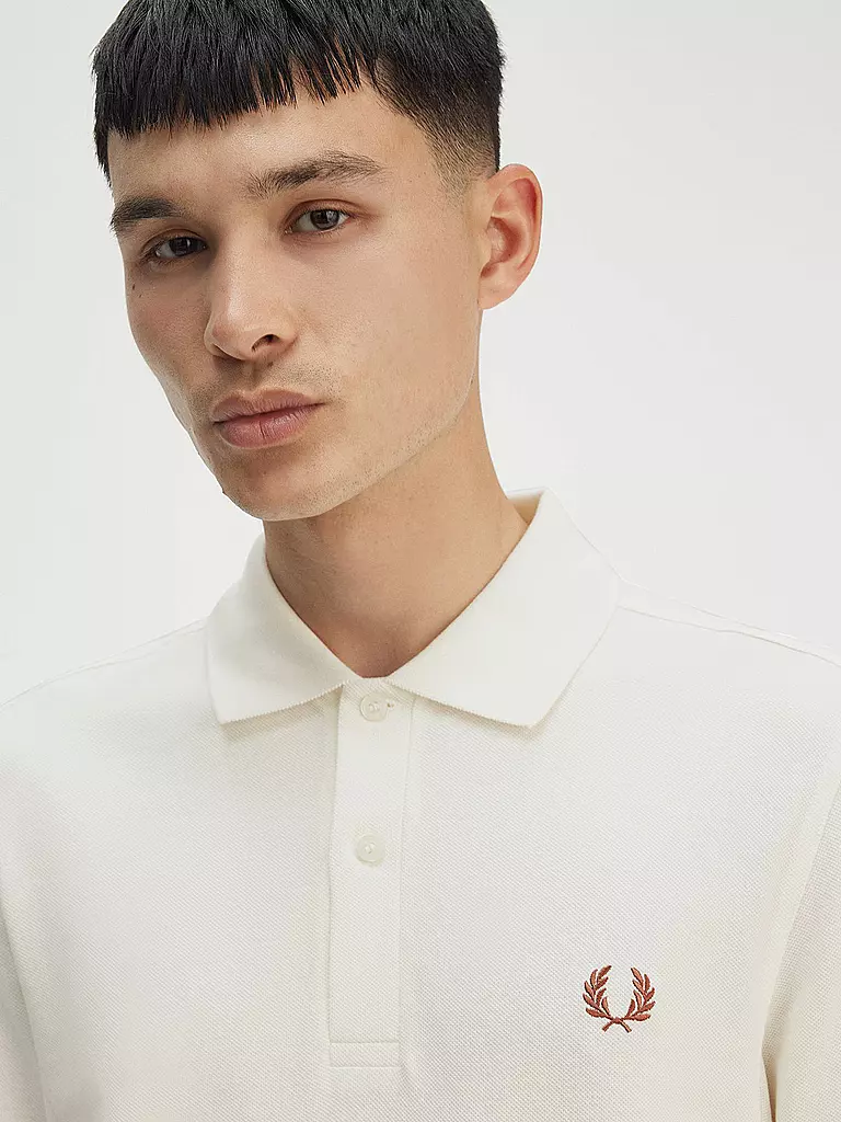 FRED PERRY | Poloshirt Slim Fit | Blanco