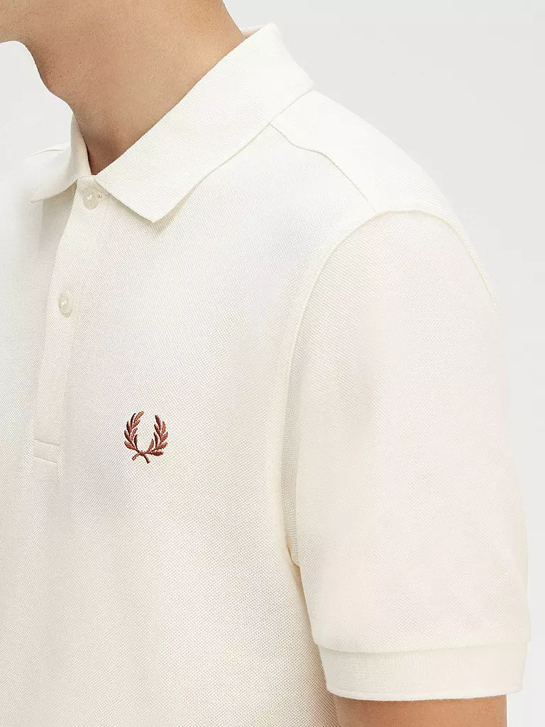FRED PERRY | Poloshirt Slim Fit | Blanco