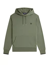 FRED PERRY | Sudadera con capucha - Hoodie | Oliva