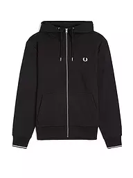 FRED PERRY | Sudadera con cremallera | Negro