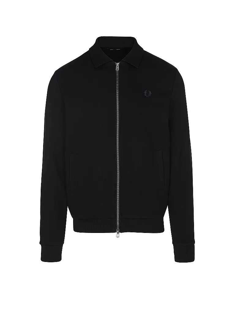 FRED PERRY | Sudadera con cremallera | Negro