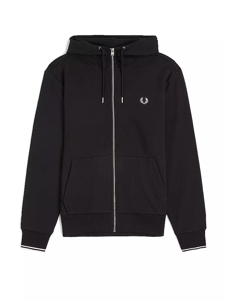 FRED PERRY | Sudadera con cremallera | schwarz
