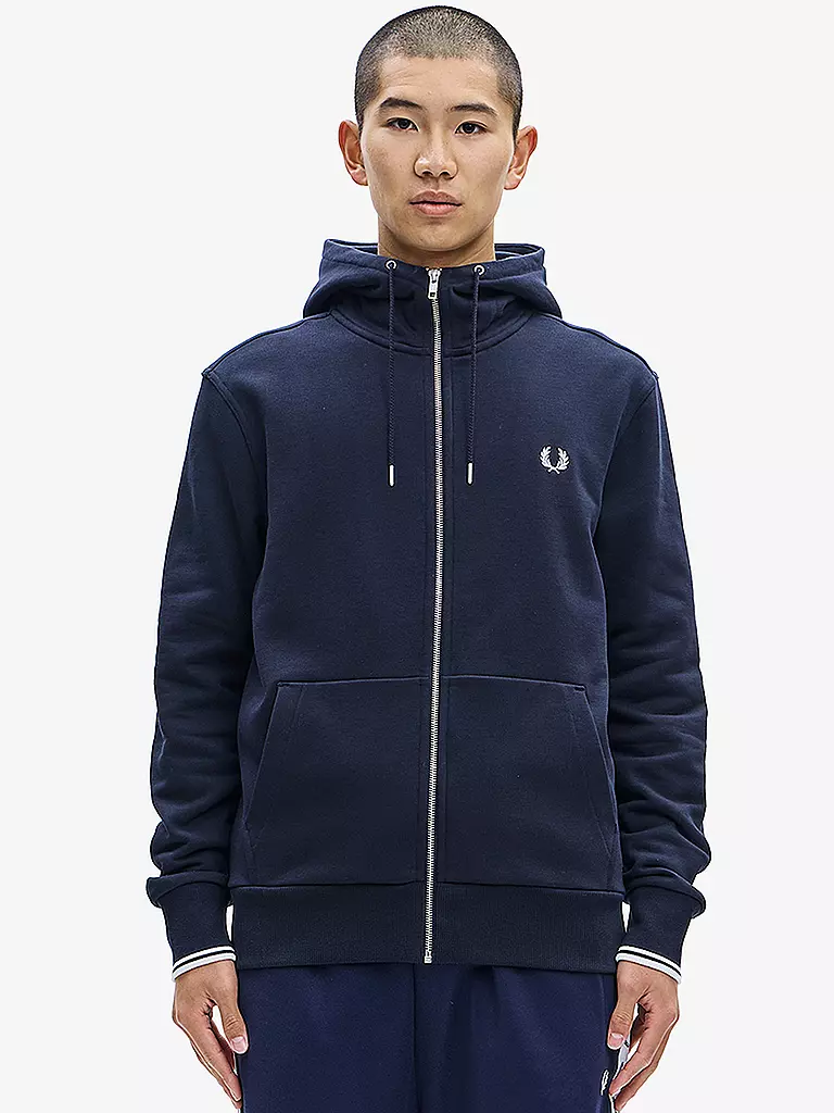 FRED PERRY | Sudadera con cremallera | blau