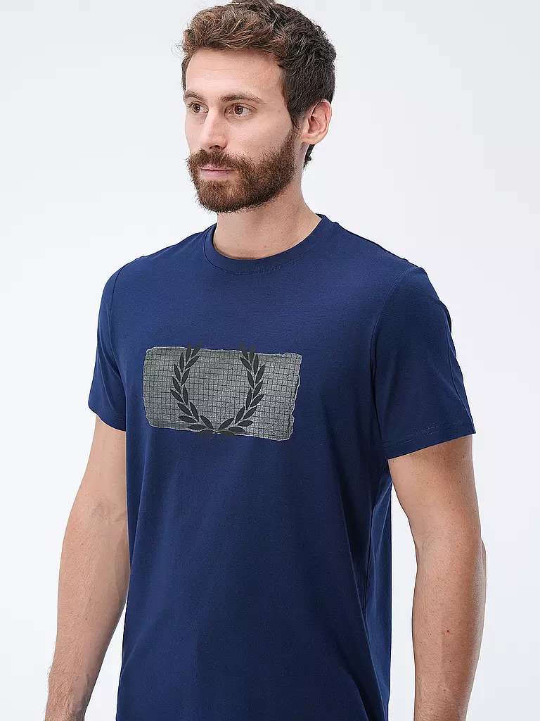 FRED PERRY | T-Shirt | Azul