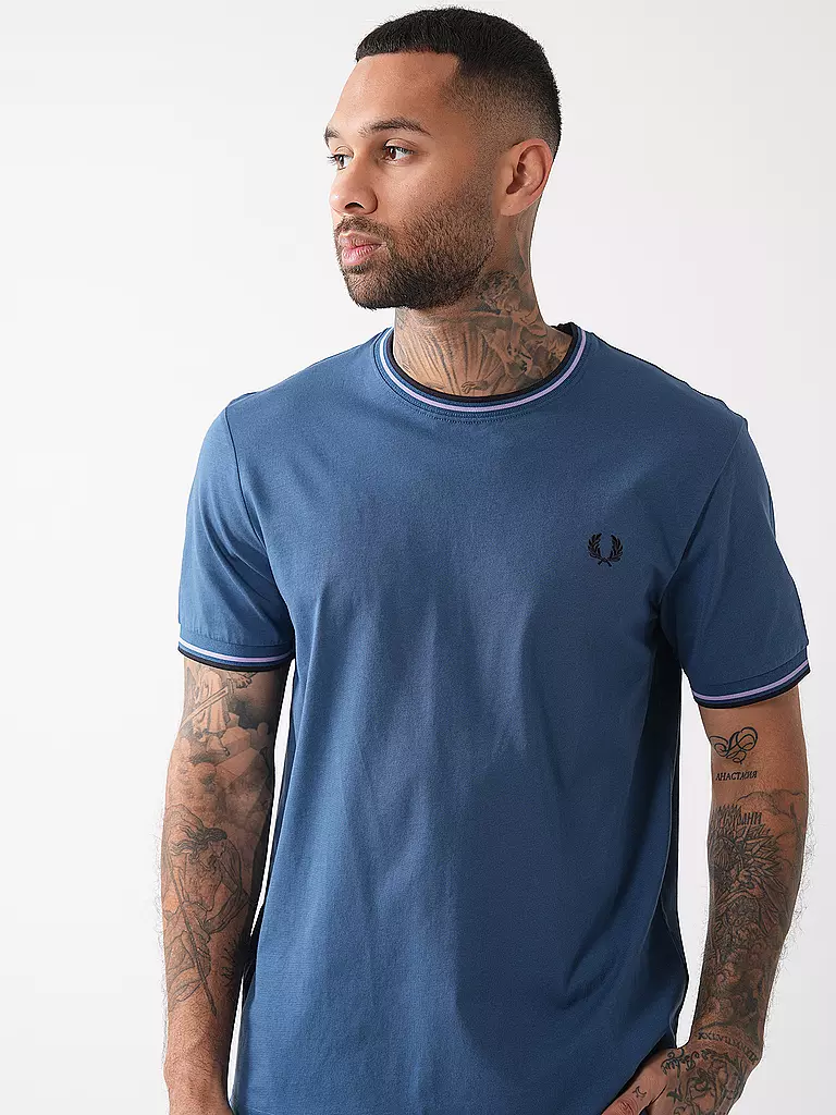 FRED PERRY | T-Shirt | Azul