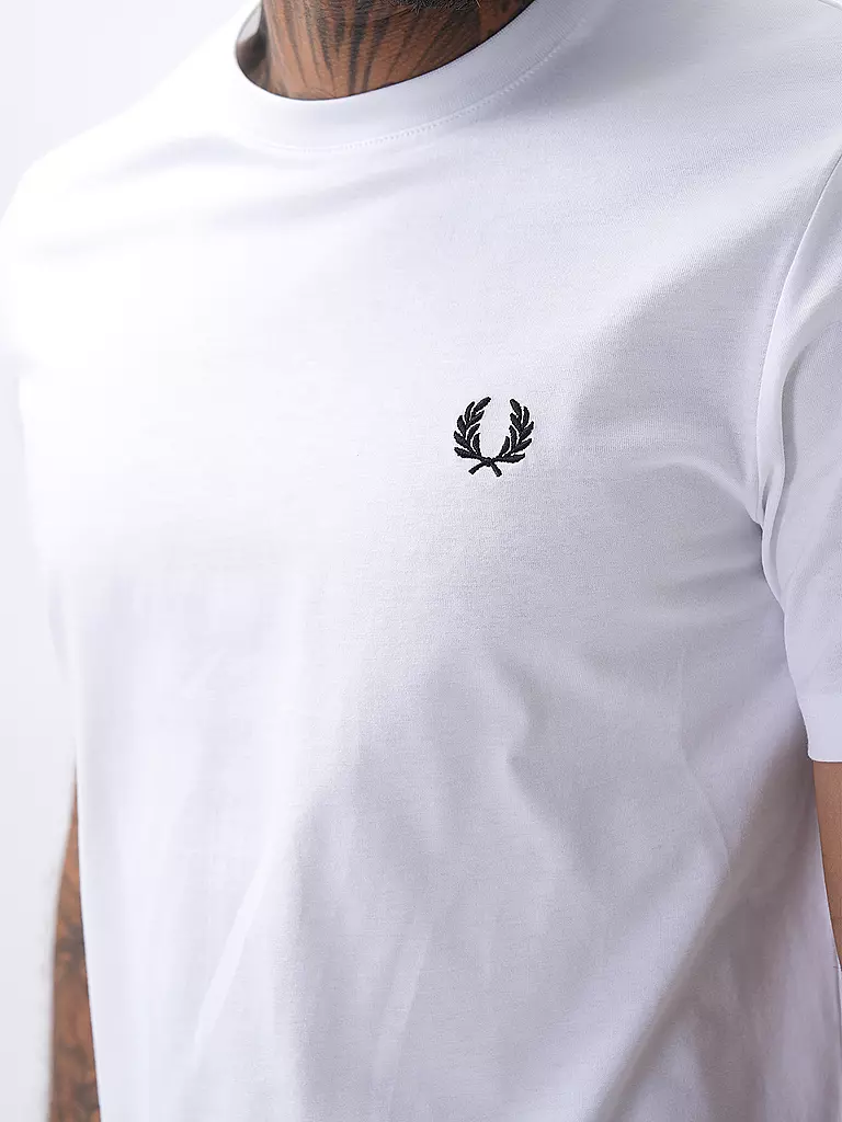 FRED PERRY | T-Shirt | Blanco