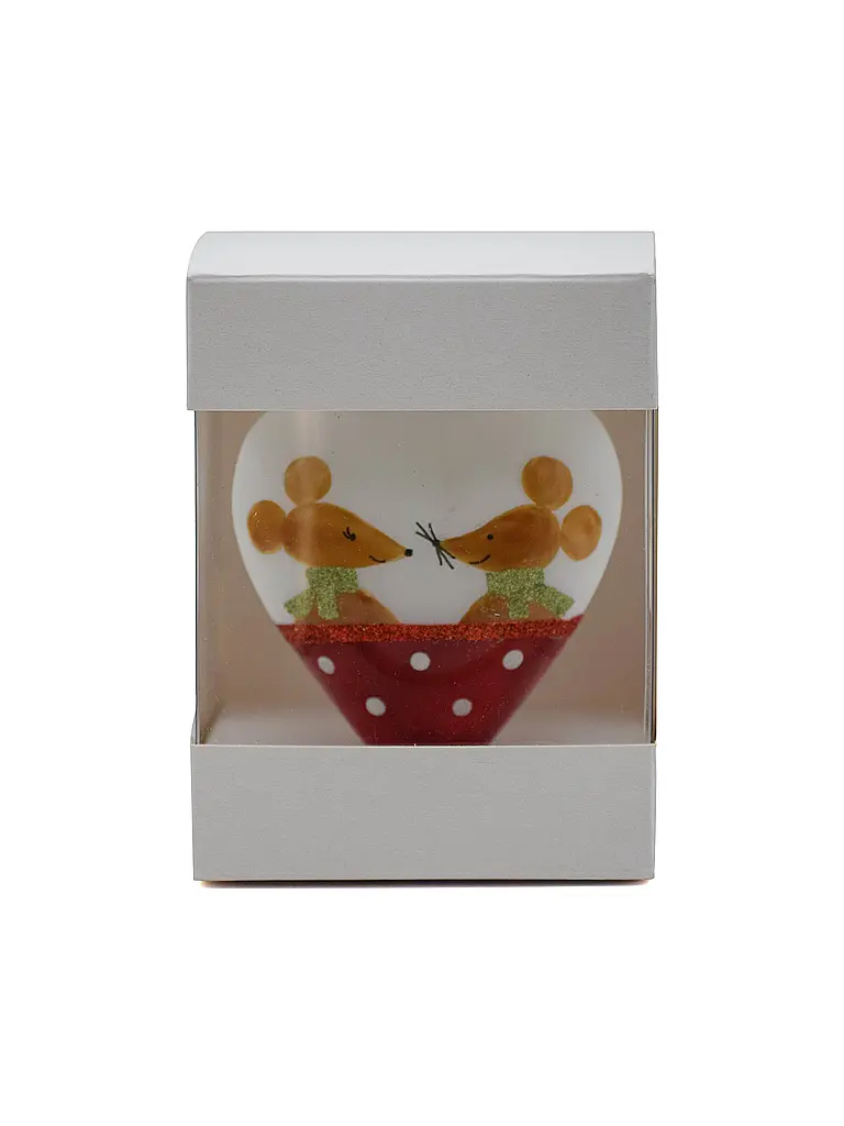 FREEDOM | Christbaumkugel | Blanco