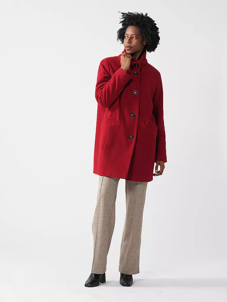 FUCHS & SCHMITT | Abrigo de lana | Rojo