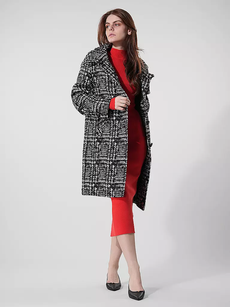 FUCHS & SCHMITT | Abrigo de lana | Negro