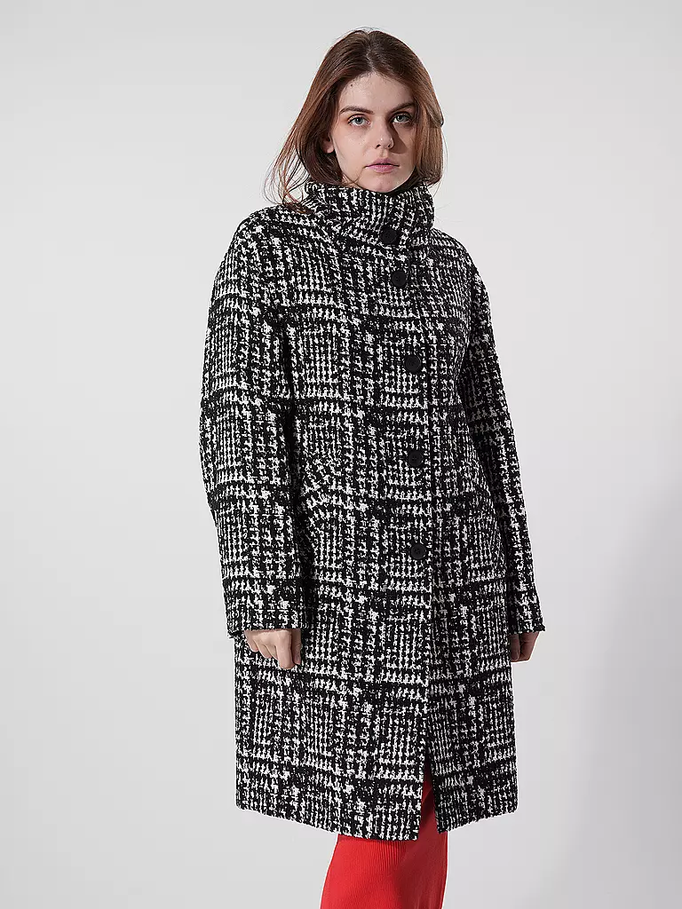 FUCHS & SCHMITT | Abrigo de lana | Negro
