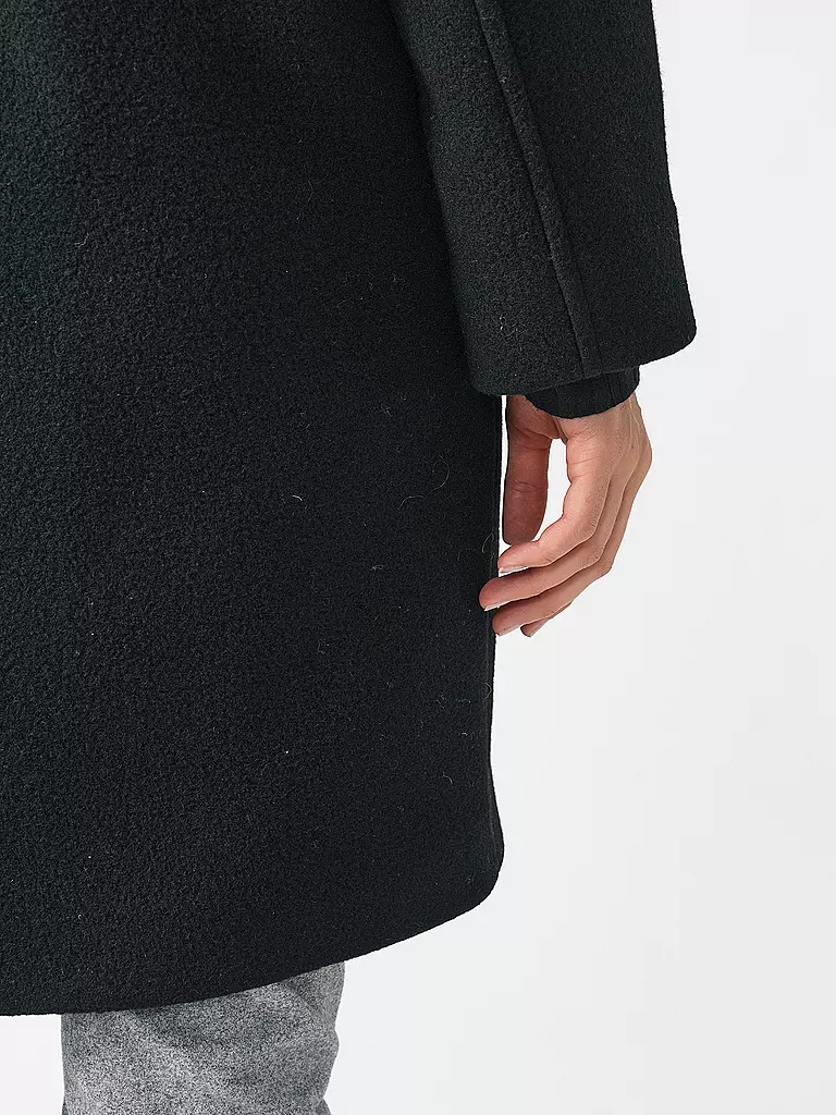 FUCHS & SCHMITT | Abrigo de lana | Negro