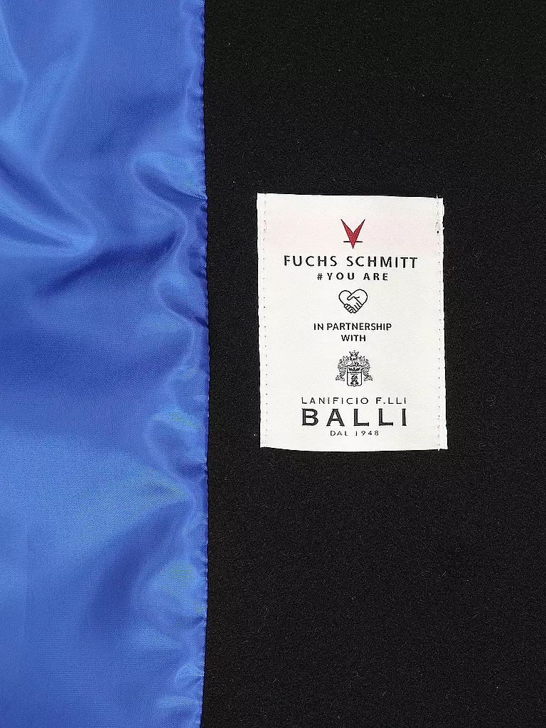FUCHS & SCHMITT | Abrigo de lana | Negro