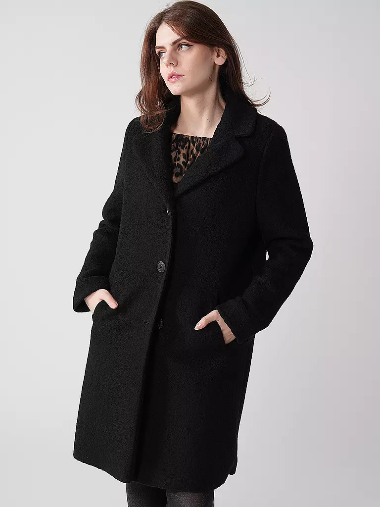 FUCHS & SCHMITT | Wollmantel  | Negro