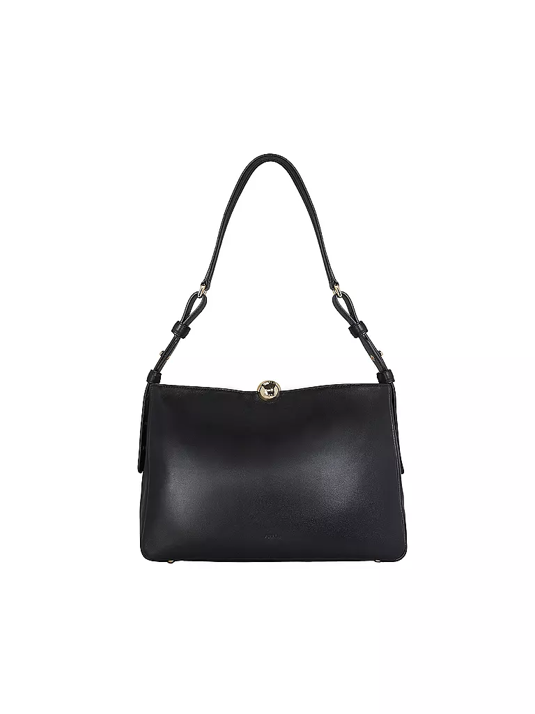 FURLA | Bolso de cuero - Bolso de hombro SFERA SOFT Medium | Negro