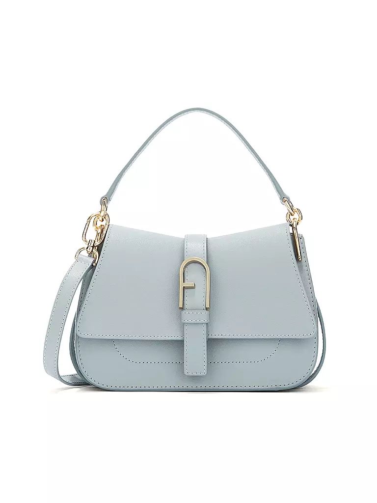 FURLA | Bolso de cuero - Mini Bag FLOW | Azul claro