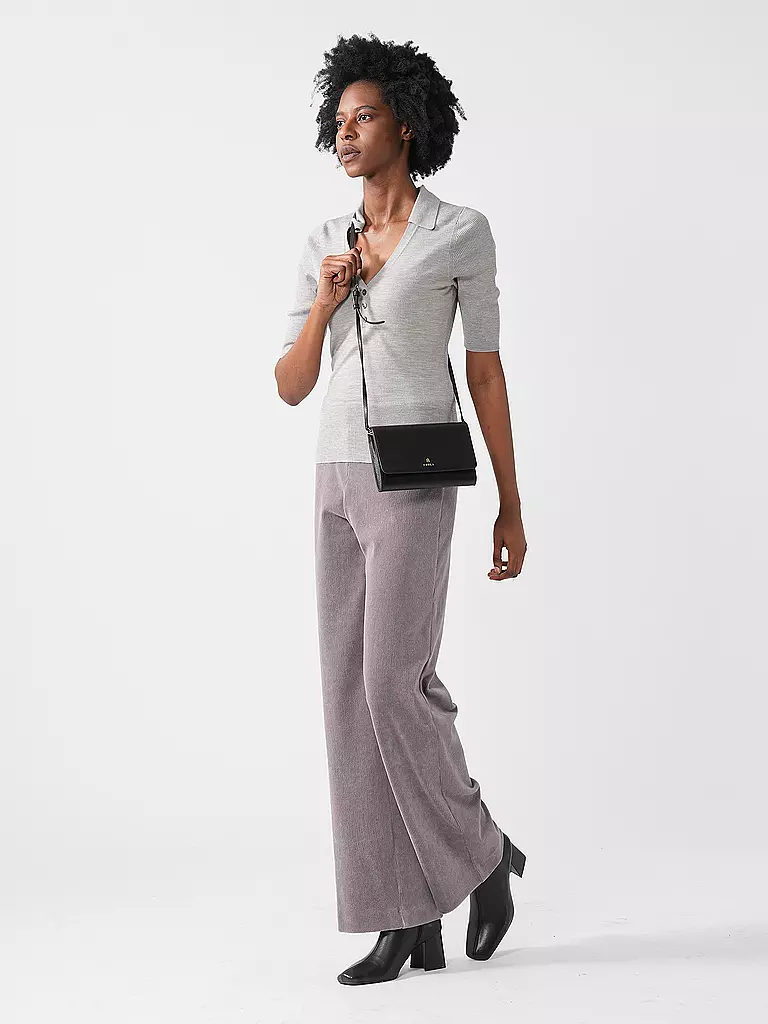 FURLA | Ledertasche - Mini Bag CAMELIA  | Negro