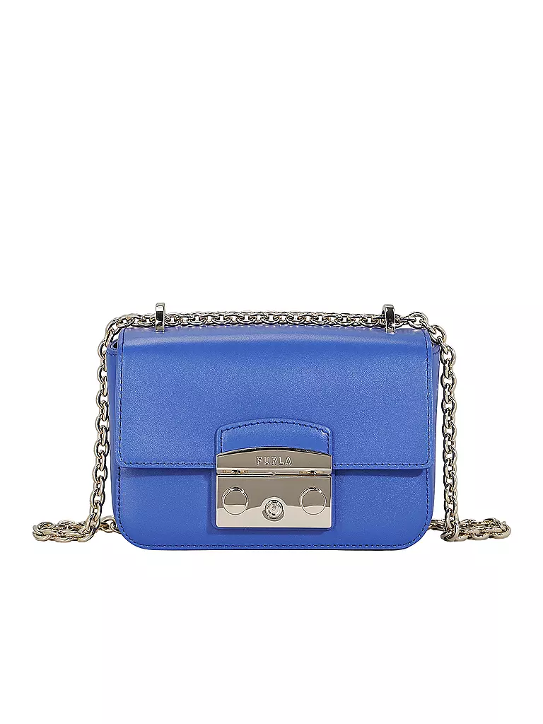 FURLA | Ledertasche - Mini Bag METROPOLIS | Azul