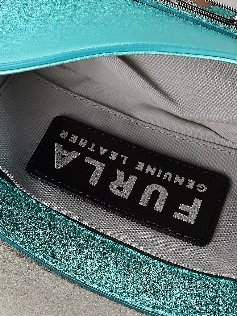 FURLA | Ledertasche - Mini Bag METROPOLIS | Azul claro