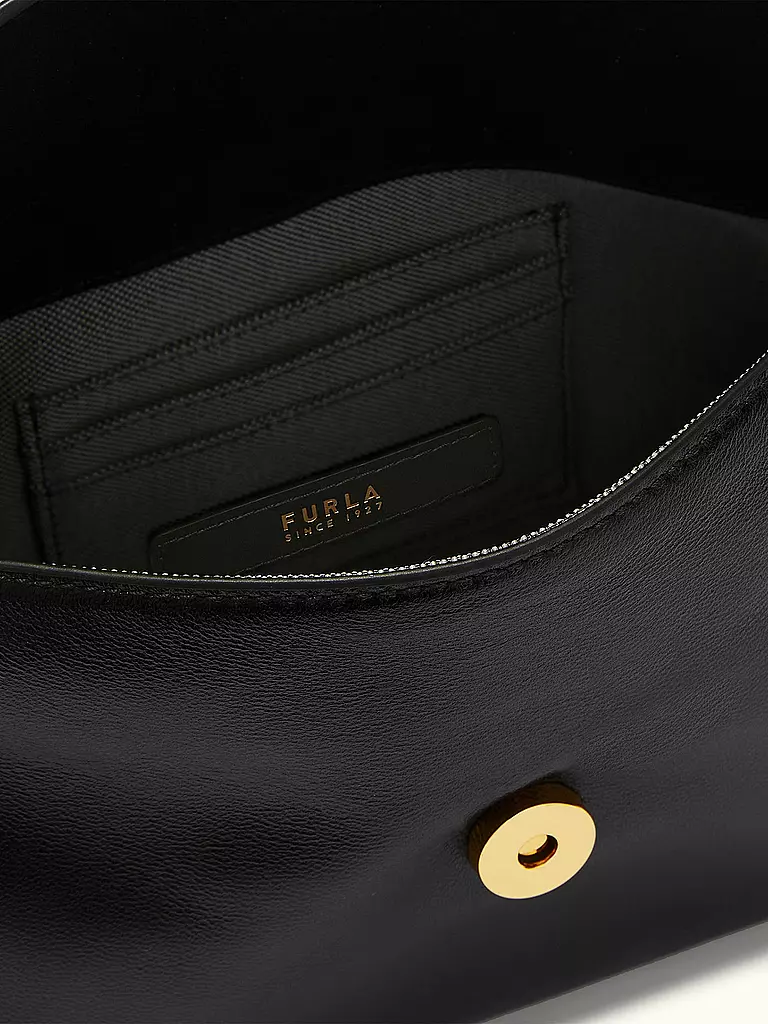 FURLA | Ledertasche - Mini Bag SFERA SOFT | Negro