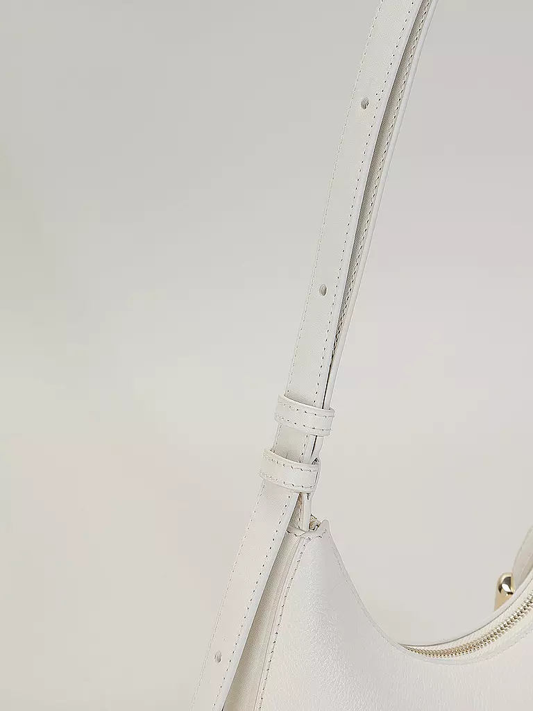 FURLA | Ledertasche - Schultertasche GOCCIA Small | Blanco