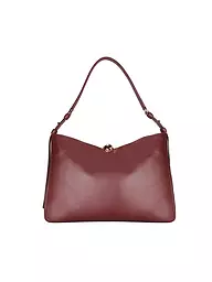 FURLA | Bolso de cuero - Bolso de hombro SFERA SOFT Large | Rojo oscuro
