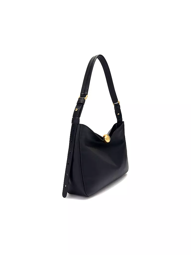 FURLA | Ledertasche - Schultertasche SFERA SOFT Medium | Negro