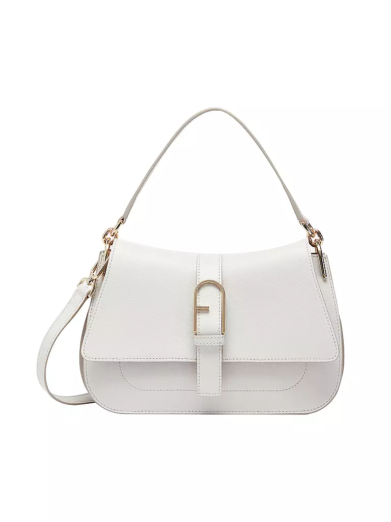 FURLA | Ledertasche - Umhängetasche FLOW Medium | Crema