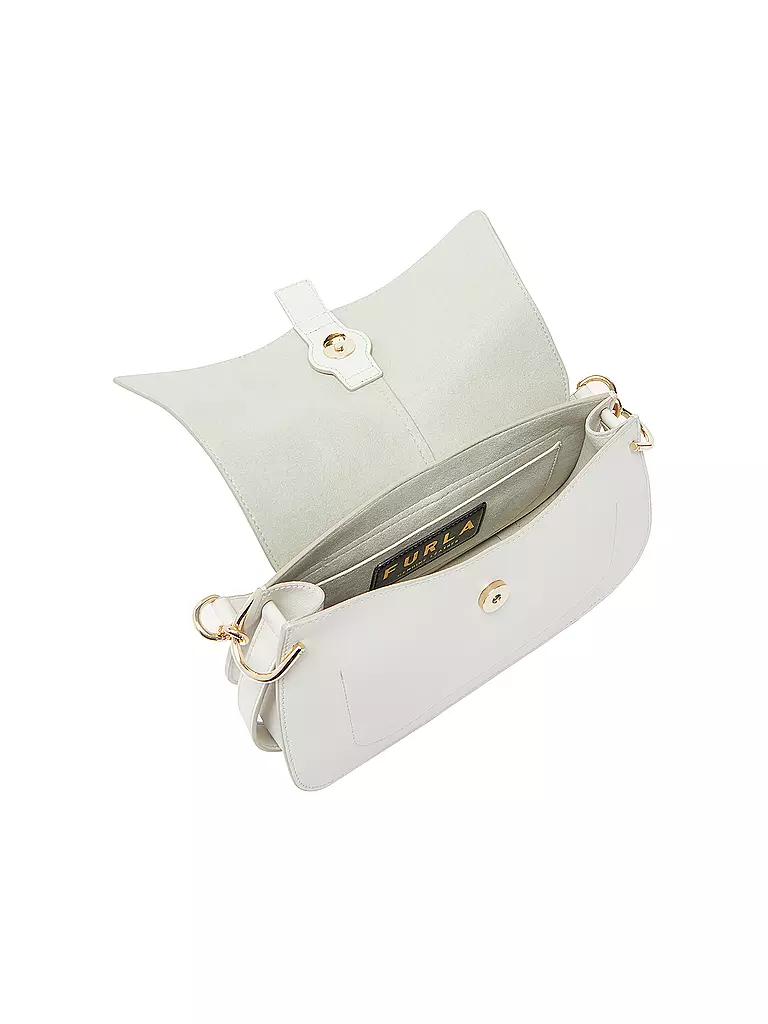 FURLA | Ledertasche - Umhängetasche FLOW Medium | Crema