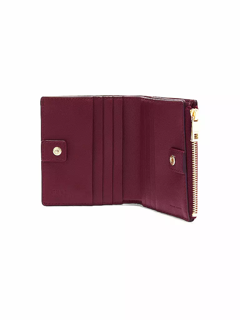 FURLA | Monedero SFERA Small | Rojo oscuro