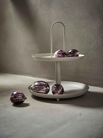 FYNCH-HATTON | Etagere 2 niveles 30x37cm MAANDAZI gris elefante