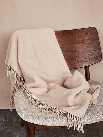 FYNCH-HATTON | Manta de lana - Plaid KIBO 130x170cm Nature Sand