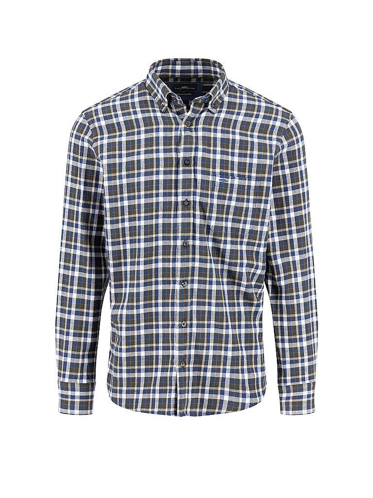 Camisa Regular Fit verde oscuro 4XL